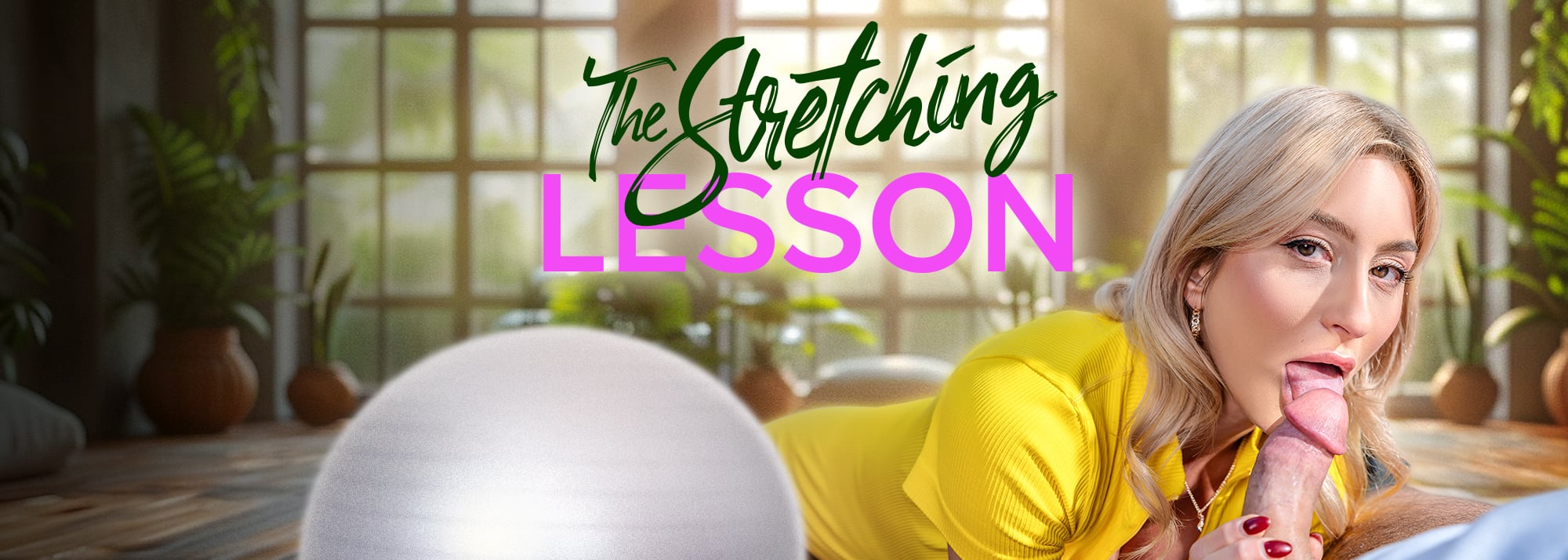 The Stretching Lesson  - Interactive VR Porn Video