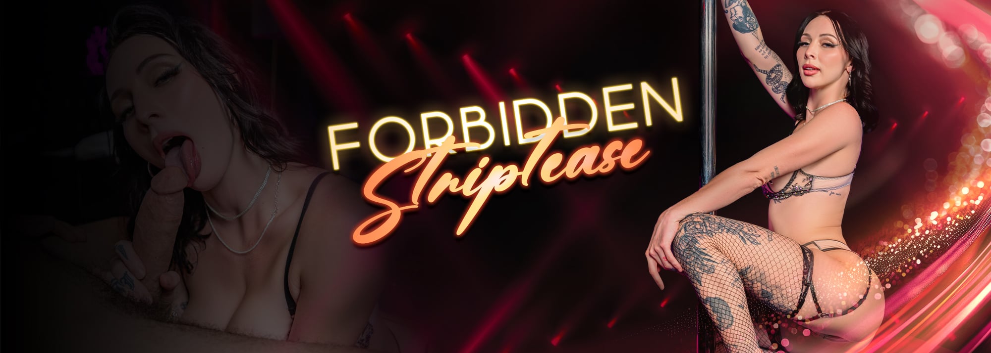 Forbidden Striptease  - Interactive VR Porn Video