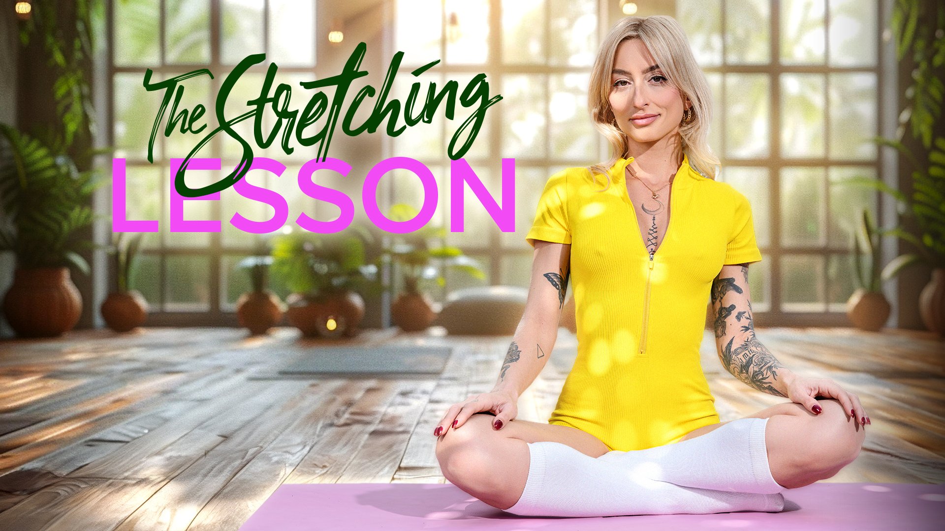The Stretching Lesson  - Interactive VR Porn Video