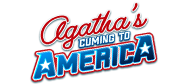 Agatha's Cuming to America Logo