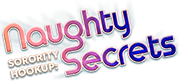 Sorority Hookup: Naughty Secrets (Cuming out October 31th) Logo